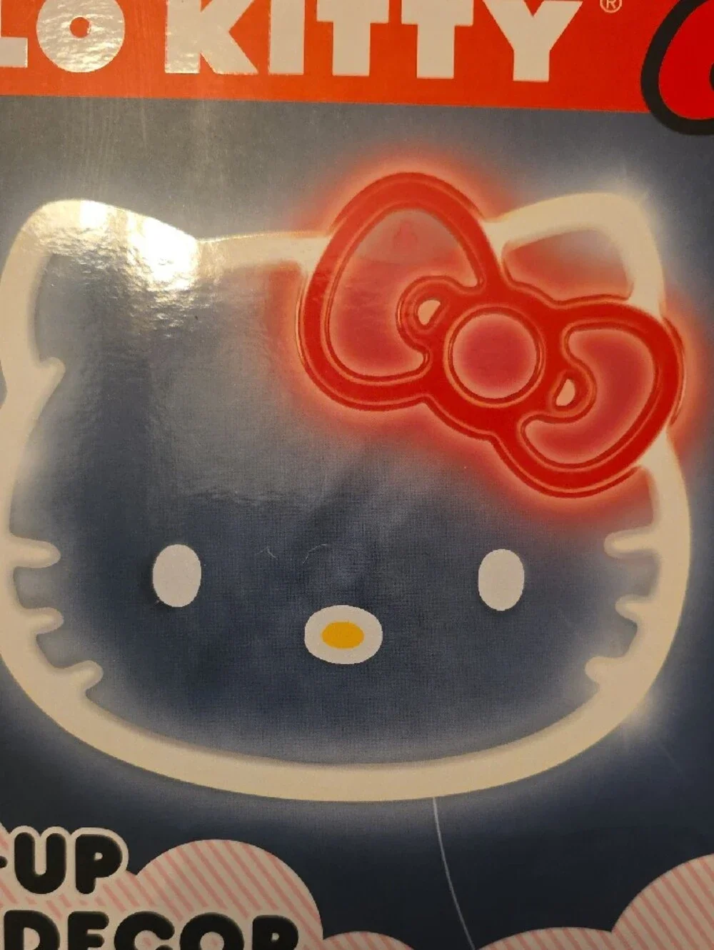Hello Kitty Red & White Light-Up Wall Accent
